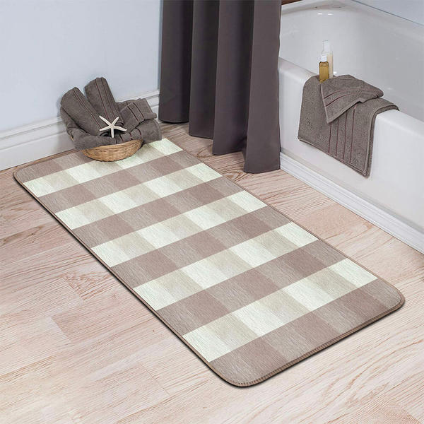 Prizma Prestij 80x150 Badematte Teppich - Beige