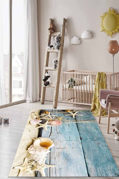 Birkilim Yıkanabilir İpeksi Kaymaz Taban Çocuk Odası Halısı | MLN-IP-HT-1152