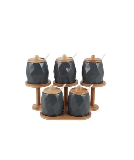 Porselen 5 Li Baharat Set