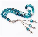 Achat Stein Rosenkranz (925 SET SILBER 8mm)