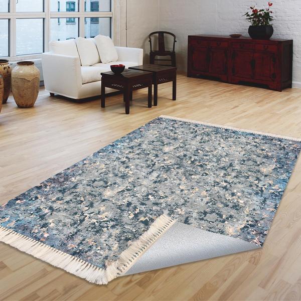 Milano Yıkanabilir Dekoratif Halı Kaymaz Taban | 8mm | MLN-DOT-HT184