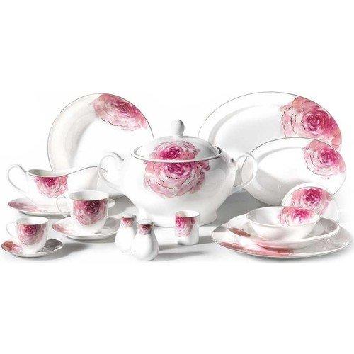 Korkmaz Pearl Collection | 86 Parça | 12 Kişilik | Yuvarlak | Yemek Takımı | A8212