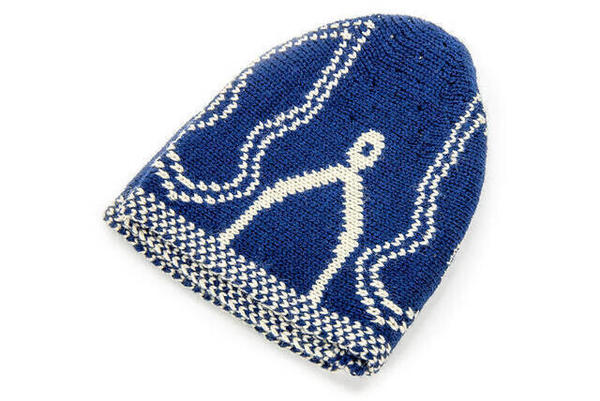 Nali-i Şerif Desenli Yün Namaz Takkesi 4