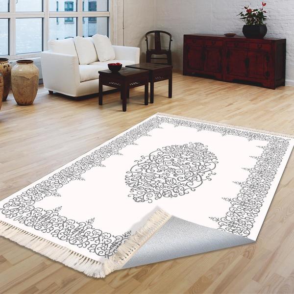 Milano Yıkanabilir Dekoratif Halı Kaymaz Taban | 8mm | MLN-DOT-HT344