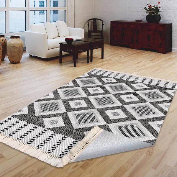 Milano Yıkanabilir Dekoratif Halı Kaymaz Taban | 8mm | MLN-DOT-HT116