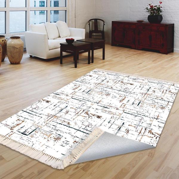 Milano Yıkanabilir Dekoratif Halı Kaymaz Taban | 8mm | MLN-HS509-1