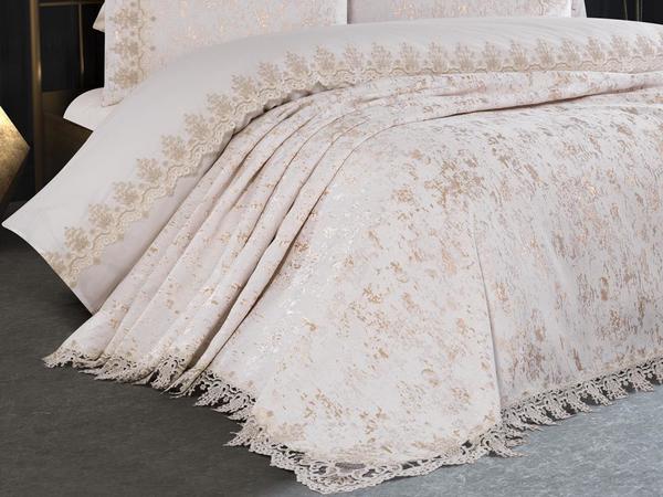 Sofya Gelin Seti 7 Parça Krem Cappucino