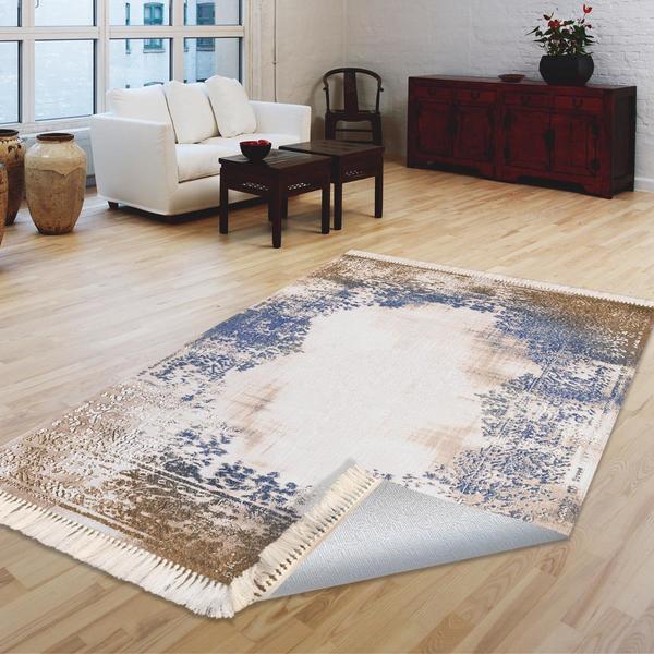 Milano Yıkanabilir Dekoratif Halı Kaymaz Taban | 8mm | MLN-DOT-HT517