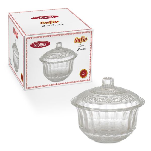 SBC65A + B / 1GB زجاج سافير مغطى سكر 12 سم | SILK-5058