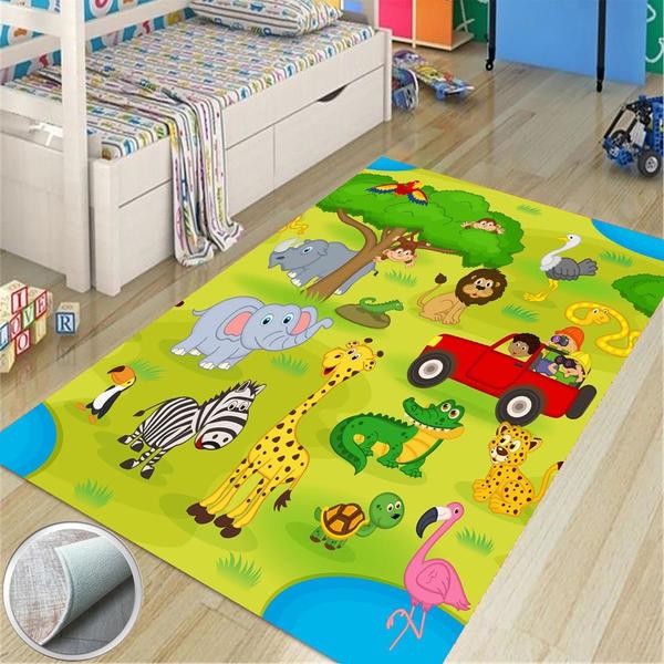 Milano Yıkanabilir Dekoratif Halı Kaymaz Taban | 8mm | MLN-HP737-1