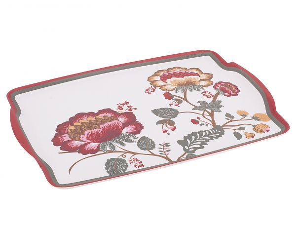 012-01-MELAMINE CROSSROOM RECTANGULAR NON-SLIP TRAY 41CM