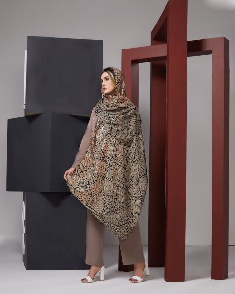 Dekonaz | Desenli Modern Tasarımlı Bayan Eşarp | DKNZ-313147