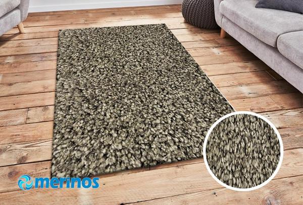 Merinos Nexus Shaggy Halı | Gri | 5570-95-Grey