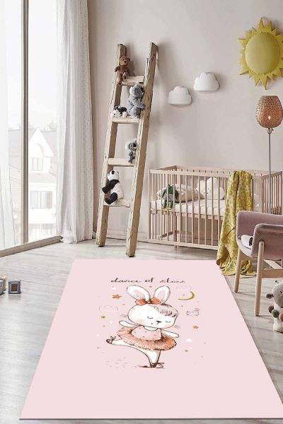 Birkilim Yıkanabilir İpeksi Kaymaz Taban Çocuk Odası Halısı | MLN-IP-HT-800