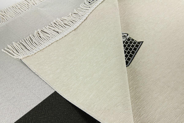 Tapis de prière à motifs Kaaba Rouge