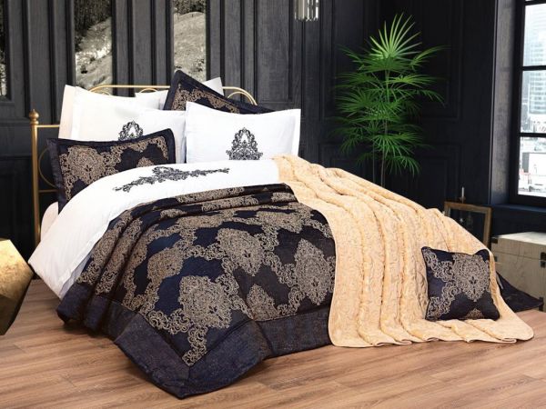 Ashley 11 Parça Çeyiz Seti Lacivert