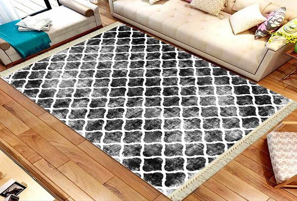 Roland 5'li Yıkanabilir Halı Seti | Siyah | roland-3196-black