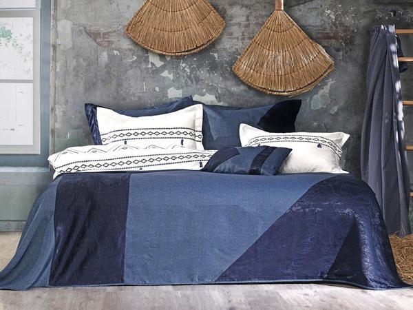 مفرش سرير أولمبوس مزدوج مغطى مدخن