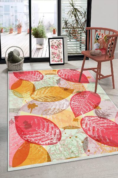 Birkilim Yıkanabilir Dekoratif Halı İpeksi Kaymaz Taban | MLN-IP-HS-170