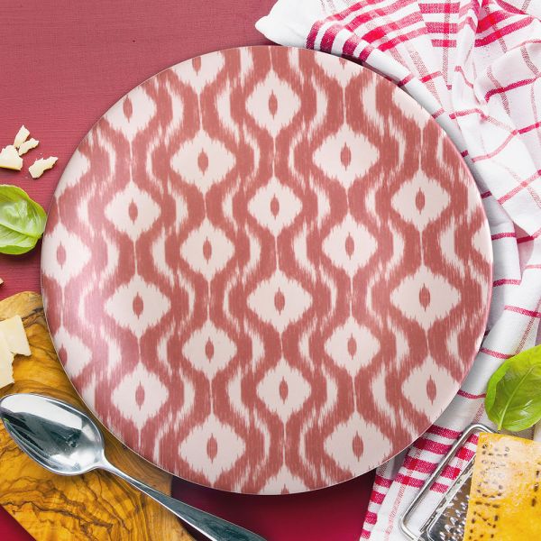 Royal Pembe Ege Servis Tabağı 26 Cm - 17916 | Keramika