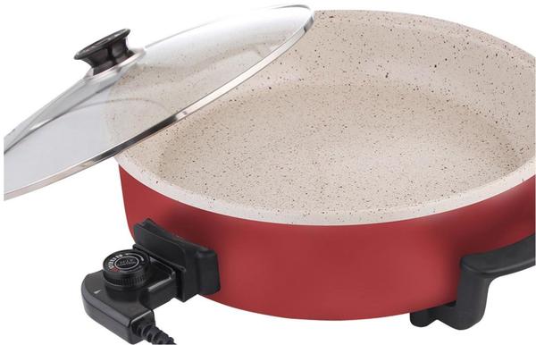 Schäfer Elektrikli Pizza Tavası | 40 cm | Kırmızı