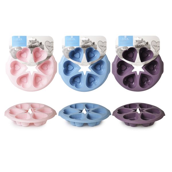 MYH SK-1207 SILICONE MINI HEART MOLD ASORTI | SILK-40009