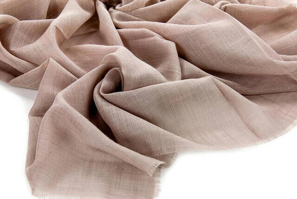 Housse en coton carré flammé - Mousse de miel