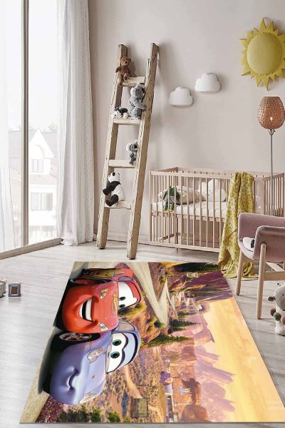 Birkilim Yıkanabilir İpeksi Kaymaz Taban Çocuk Odası Halısı | MLN-IP-HT-1558