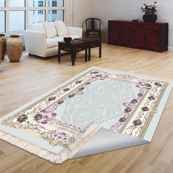 Milano Yıkanabilir Dekoratif Halı Kaymaz Taban | 8mm | MLN-DOT-HT763