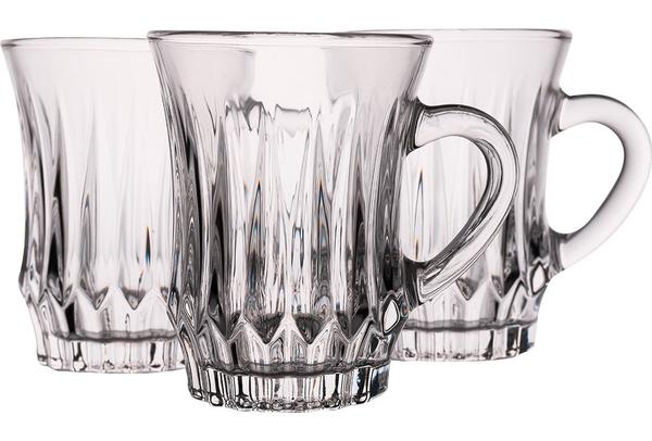 Almina Çay Bardağı | Çay Kupası | Desenli | 6 Adet | Al-dm236