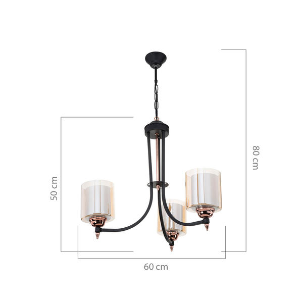 Artuna Triple Chandelier