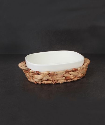 Acar | Liva Porselen Sepetli Fırın Kabı