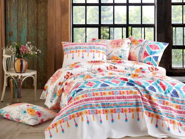 Dowry Rosso Single Pique Set