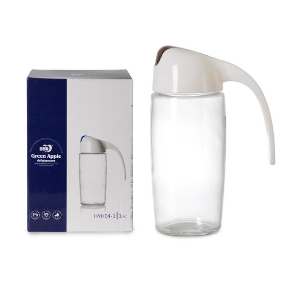 İpek | Plastik Kulplu Cam Yağdanlık 450 ml | HYH04-1