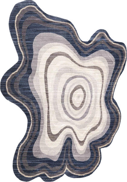 Kozzy Home Yıkanabilir, Deri Kaymaz Taban Halı Rfe6454 80x150