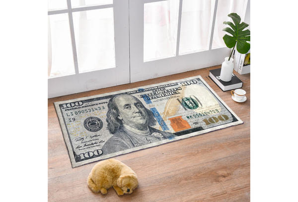 Siela | Dollar Design | Waschbarer Teppich | s-dolar-55x134