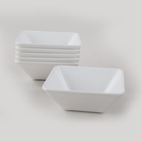 Bol à Soupe Blanc Mat 15 Cm 6 Pièces | Keramika