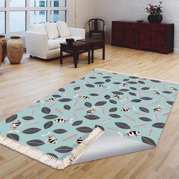 Milano Yıkanabilir Dekoratif Halı Kaymaz Taban | 8mm | MLN-DOT-HT954