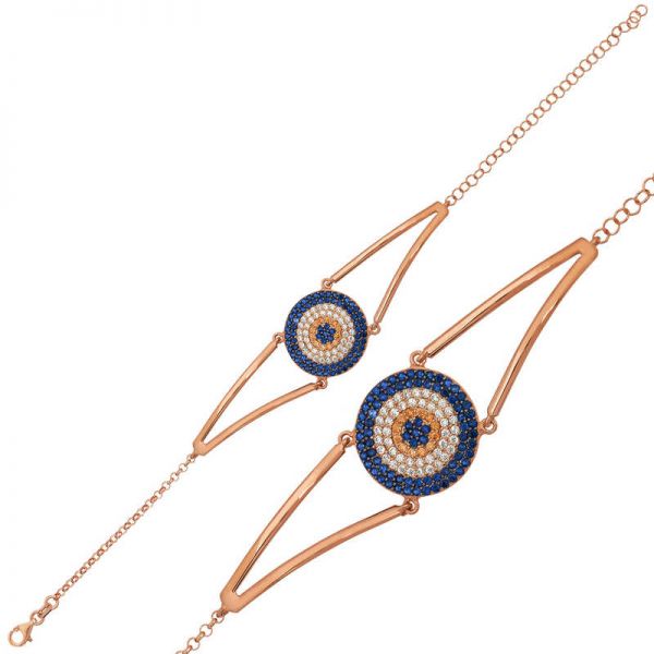 Gümüş Nazar Bayan Bileklik