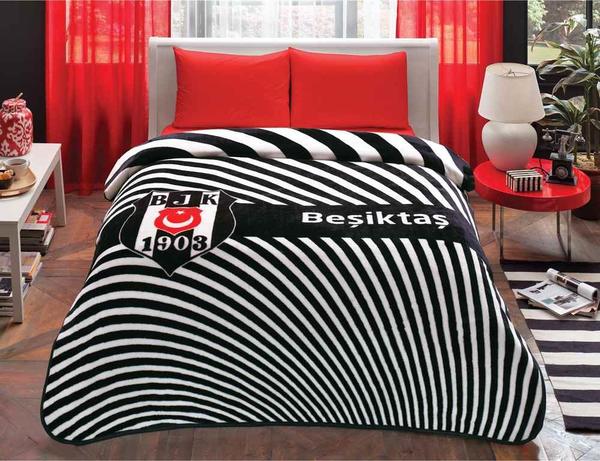 Taç Lisanslı Beşiktaş Battaniye 220x240 cm