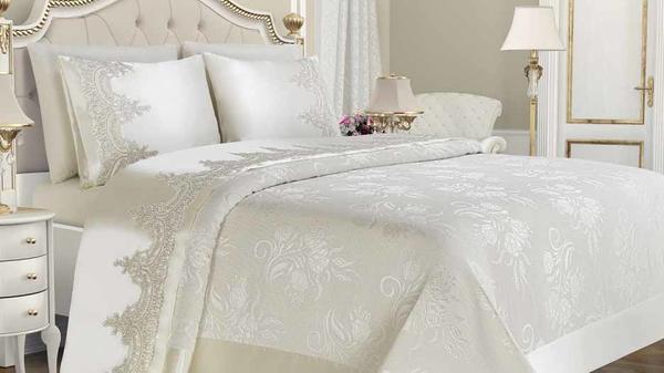 Dematex Pike Takımı Osmanlı Krem 2 Kişilik