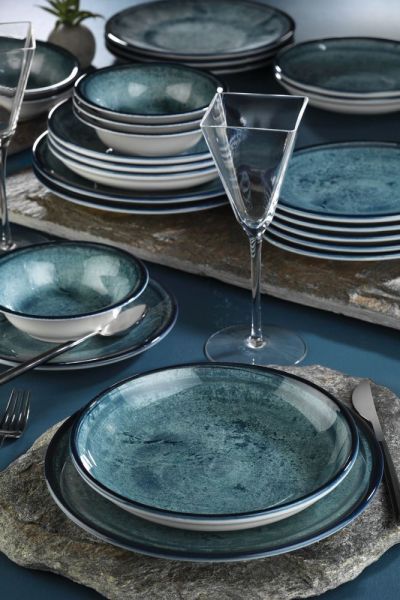 Kütahya Porselen Nanokrem 24 Parça Yemek Seti 890003