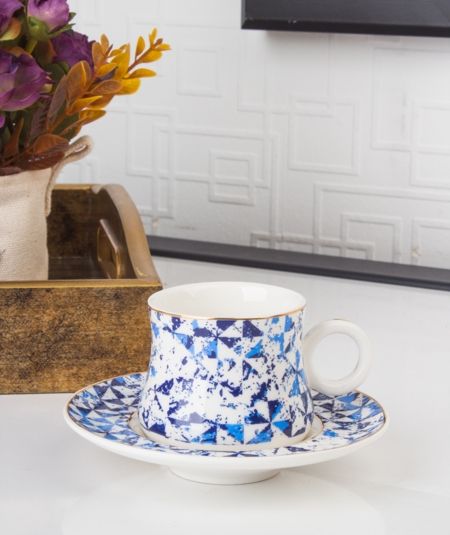 Porselen 6 Li Fincan Takimi