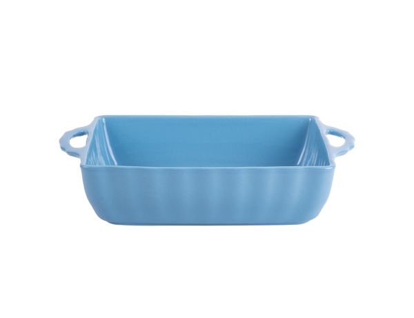 Tantitoni | Catarina Mavi Seramik Dikdörtgen Fırın Kabı 27 X 16 X 6 cm