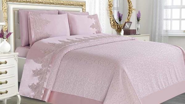 Dematex Pike Takımı Sultan Pembe 2 Kişilik