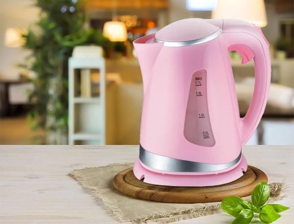MCK Elektrikli Su Isıtıcısı 1.7 lt Kablosuz Led- Pembe