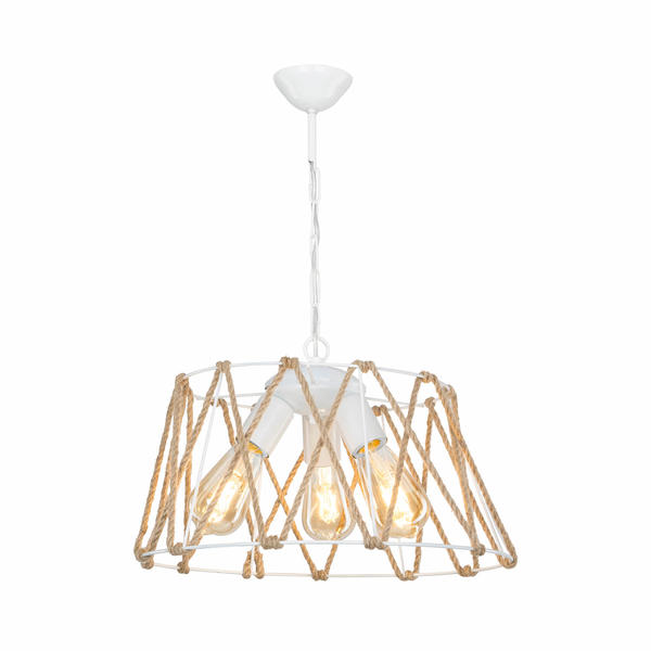 Suspension Evren 3Lü Blanc