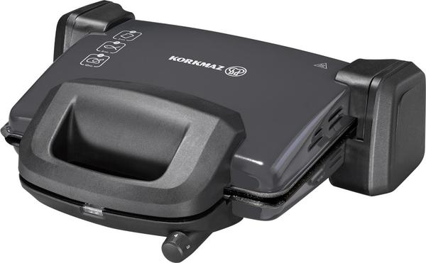 Korkmaz Kompakto Granite Maxi Toaster Black | A313-07