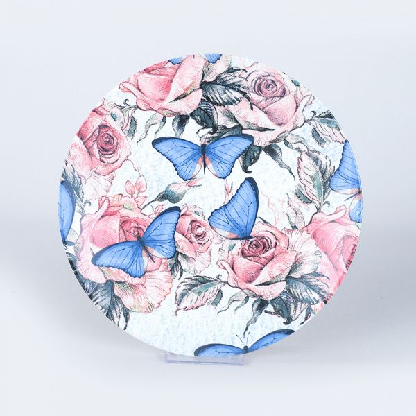 Butterfly Pasta Tabağı 20 Cm 6 Adet - 19161 | Keramika