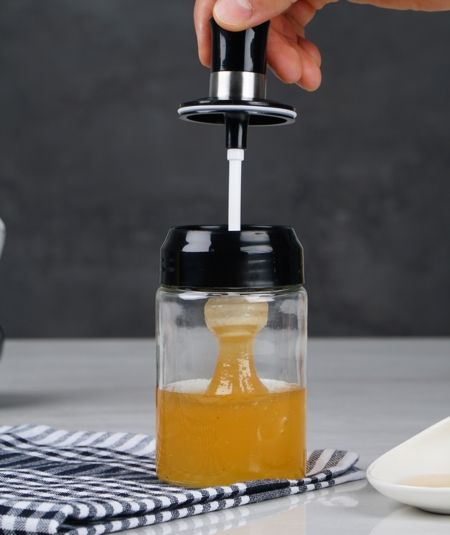 Acar | Fırçalı Kapaklı Cam Şişe